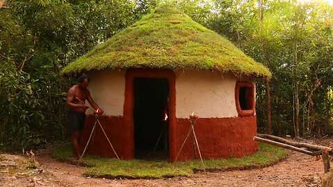 Building The Most Beautiful Villa House By Ancient Skills