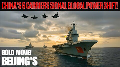 China’s 6 Supercarriers Fleet Just Shocked the World!