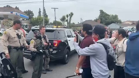 Tension in Paramount on second day of Los Angeles area protests