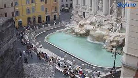 Fontana di Trevi - Roma Live webcam