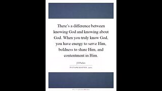 Knowledge that Keeps you from perishing
