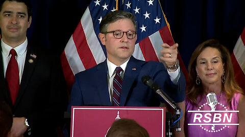 WATCH: Speaker Johnson & House GOP Leaders Hold a Press Briefing - 6/10/25