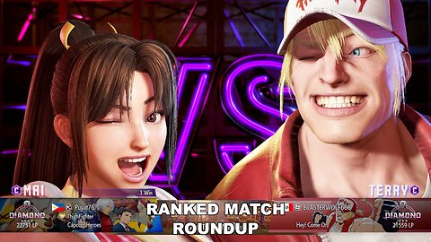Kuya Kalbo SF6 Ranked Match Roundup. Mai Diamond Rank [Hori Fight Stick]