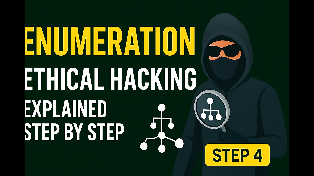Enumeration in Ethical Hacking 🛠️ Step-by-Step