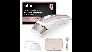 Braun Smart IPL, Skin i·Expert Pro 7 at Home Laser Hair Removal