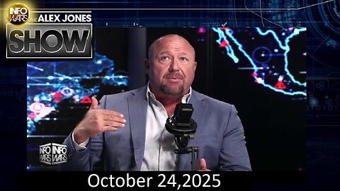 Alex Jones: Emergency Broadcast 10/25/25 - US Invasion Of Venezuela Imminent!