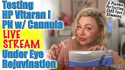 Live Testing HP Vitaran i PN with Cannula! AceCosm.com and code Jessica10 saves you Money