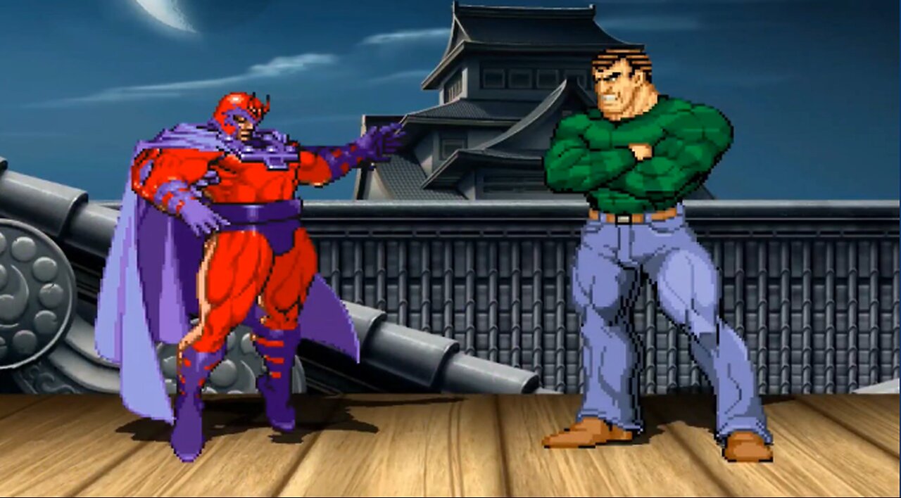 MAGNETO vs SANDMAN - (Hardest AI)