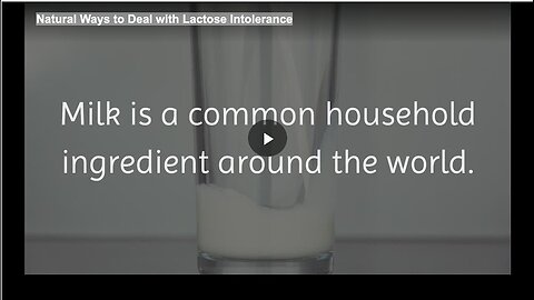 "Dealing with Lactose Intolerance: A Guide to Natural Solutions"