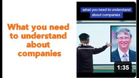 What you need to understand about companies