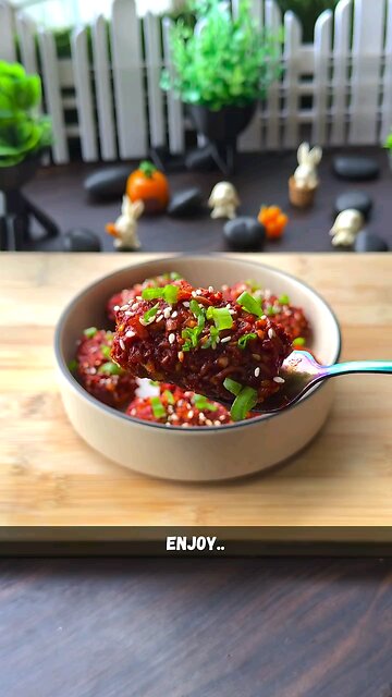 Crispy Maggi Schezwan Balls