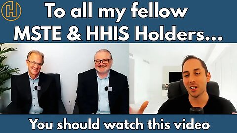 Harvest MSTE ETF Closing Down?! Reverse Split?! MSTE & HHIS | FULL Q&A