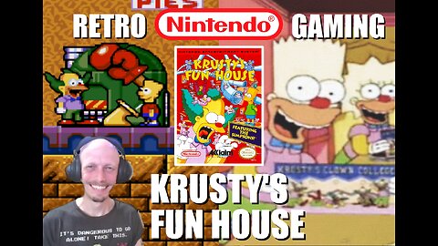 Krusty's Fun House (NES): Help Krusty the Clown Clear his Rat-Infested House by Solving Puzzles