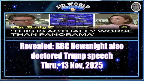 Revealed BBC Newsnight also doctored Trump speech