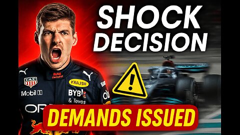 Max Verstappen SHOCKS Mercedes with Massive Decision After Bold Demands