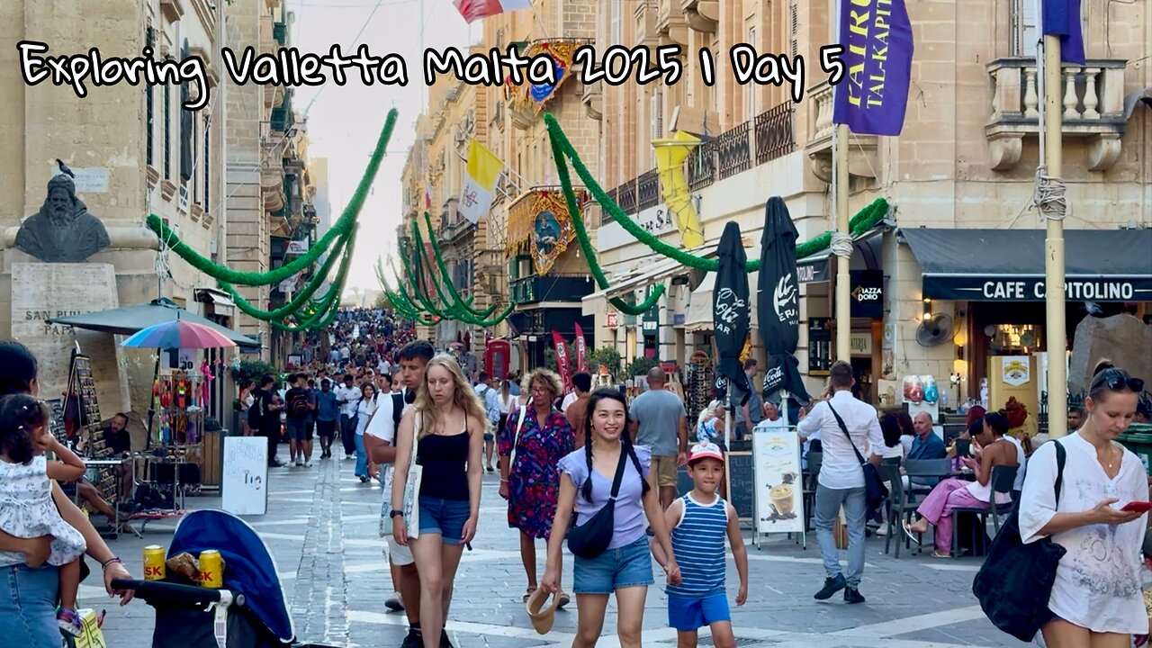 Exploring Valletta Malta 2025 | Day 5
