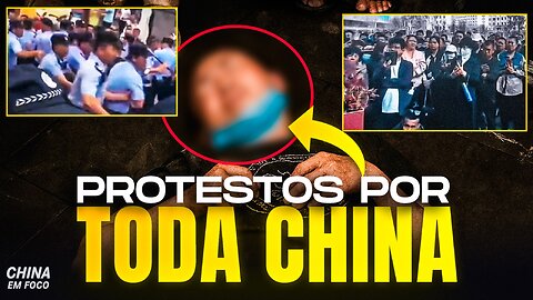 Protestos se intensificam na China após guerra comercial entre China e EUA