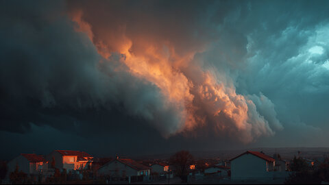 France Hit by Rare Derecho Storm: Hail, Tornado, and 80+ MPH Winds!