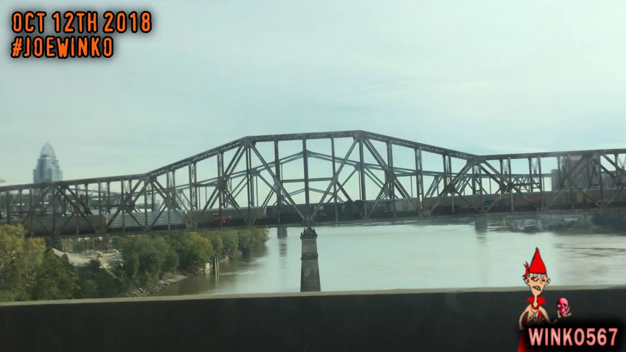 Crossing Over The Ohio River - Cincinnati Ohio (2018) - Joe Winko