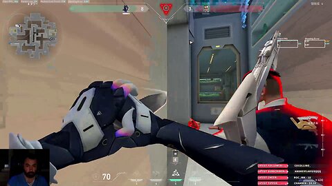 When Chamber thinks he's smarter, but KNIFE happens ...