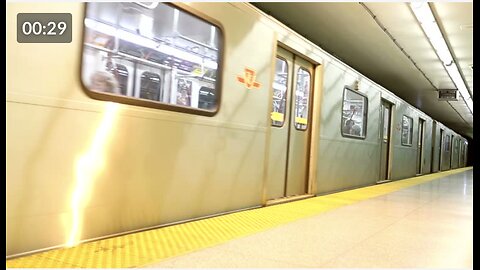 HD VDO :Subway in canada - HD stock video
