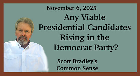 And Viable Presidential Candidates Rising in the Democratic Party?