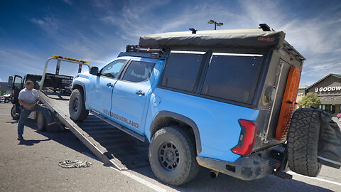 Stranded on the Trail in Arizona