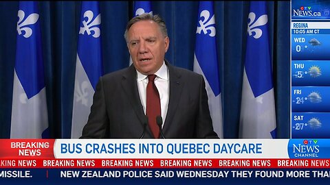 Laval daycare crash | Update from Quebec Premier Legault
