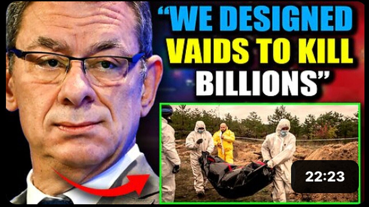 "Explosive Revelation: Pfizer Insider Claims Program 'VAIDS' Intended to Kill Billions by 2025"