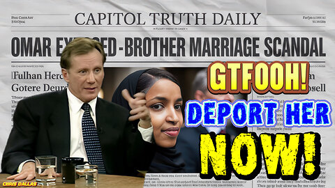 Deport Her NOW! Lester Diamond Goes OFF On Ilhan Omar! He Breaks Down Her Crimes! FBI Cover-Up? WTF?