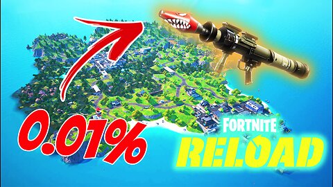 Winning With The Rarest Weapon In Reload (Fortnite)