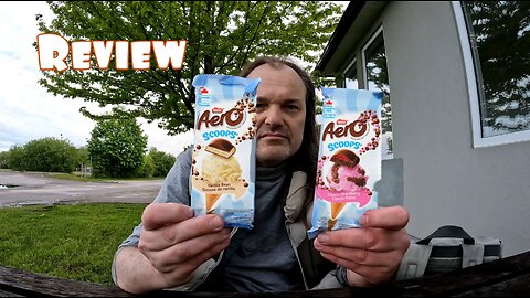 Aero Scoops Vanilla Bean and Aero Scoops Strawberry Chocolate Bars Review