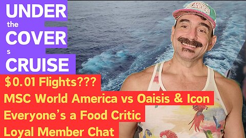 I got called out! Getting Stranded! Is MSC World America an Oasis Killer? Talking to myself...