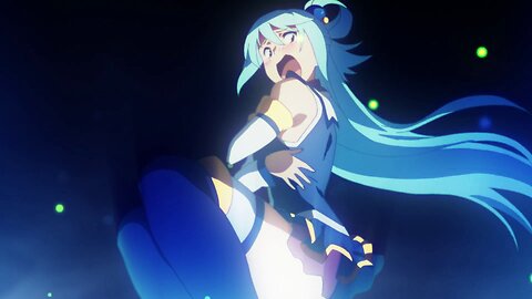 Konosuba - Kazuma takes Aqua with him