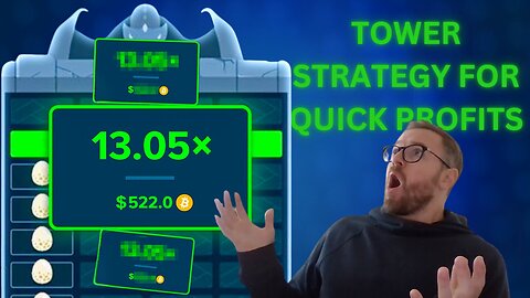 FAST $100 PROFIT with THIS Simple Tower Strategy! | Casino Originals