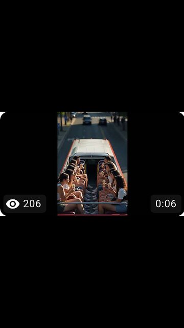 That is EveryOne Sitting on Top of the Citybus and Eating ice Cream Grok Ai