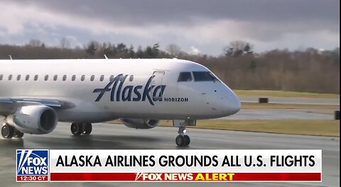 Alaska Airlines grounds all flights across the country