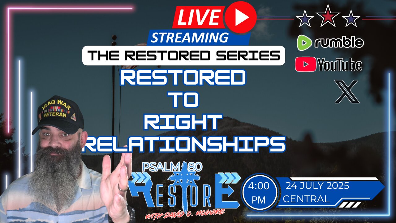 The Restored Series Pt 3 | Restored To Right Relationships | Ep 48