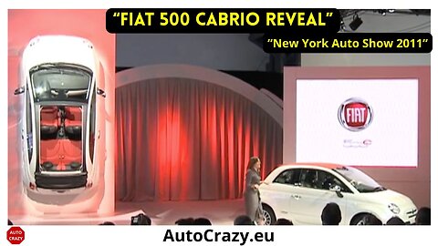 Fiat 500 Cabrio Unveiled in New York | Style Meets the Skyline