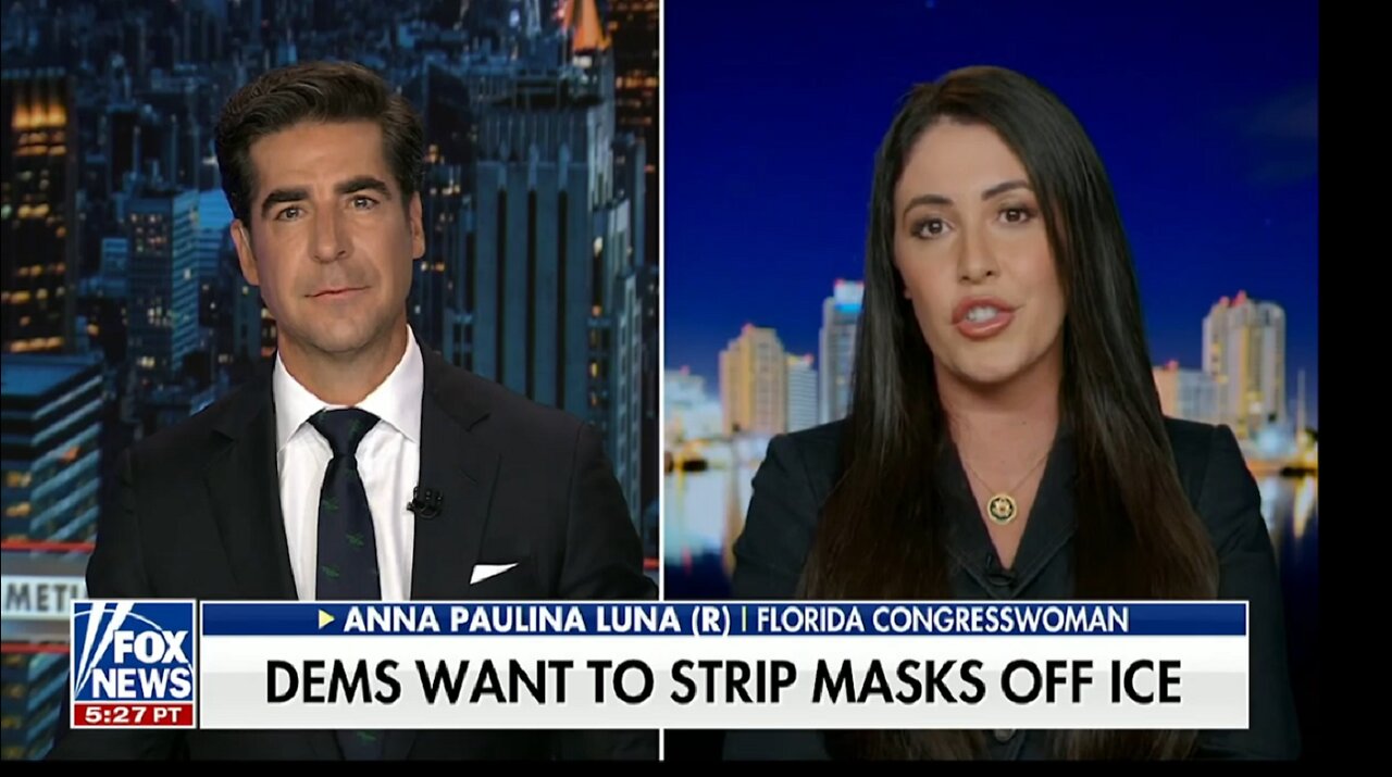 ANNA PAULINA LUNA: DEMS WANT MASKS OFF