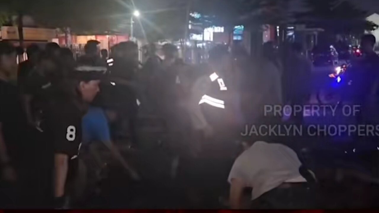 Arrest of people who disturb the community