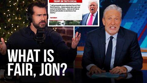 Trump Just Nuked 3rd World Migration and Jon Stewart's Skull