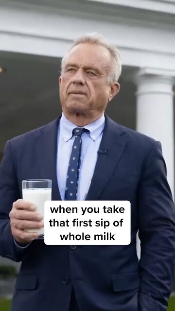 «When you take that first sip of whole milk»