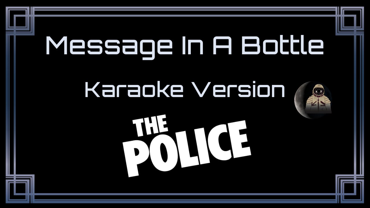 The Police - Message In A Bottle (CC)