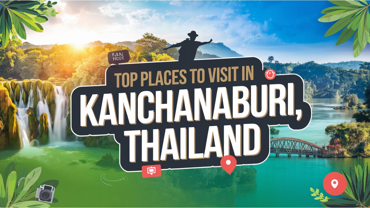 Top Places to Visit in Kanchanaburi, Thailand.