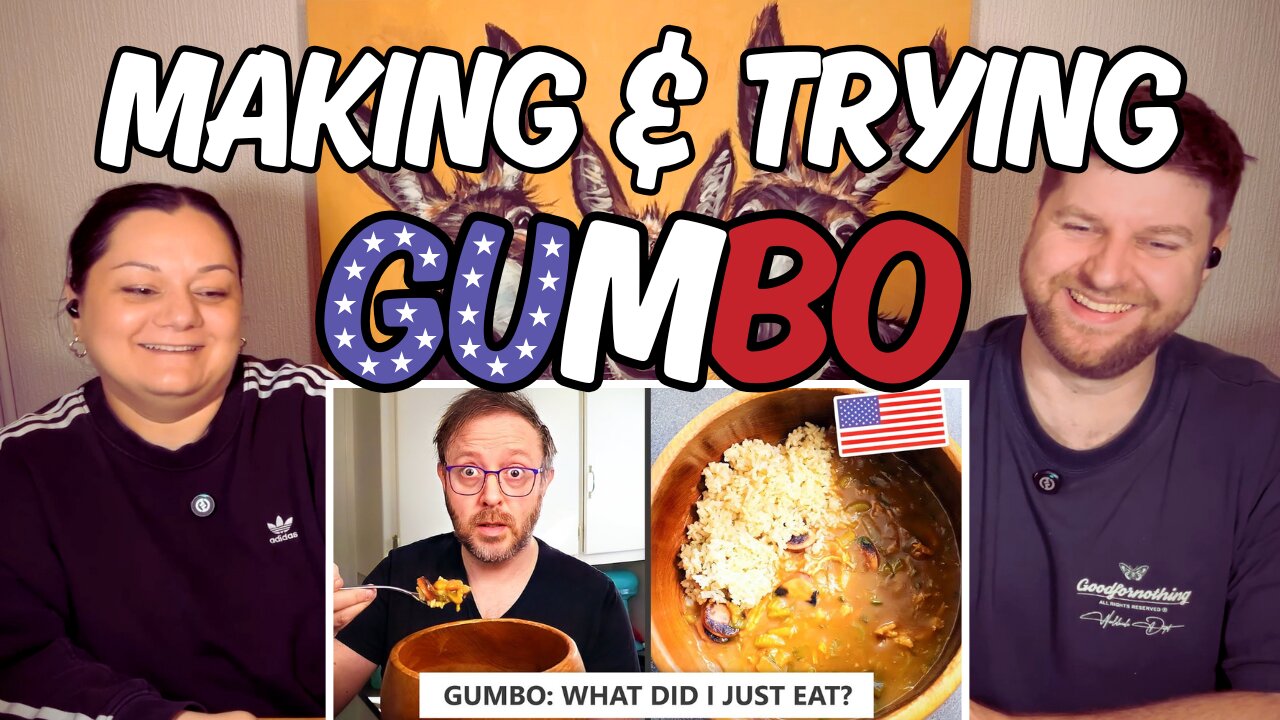 Tasting American Gumbo! | REACTION
