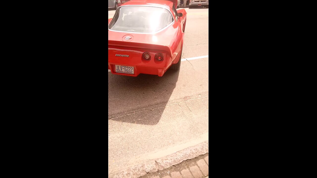 Corvette it's fast
