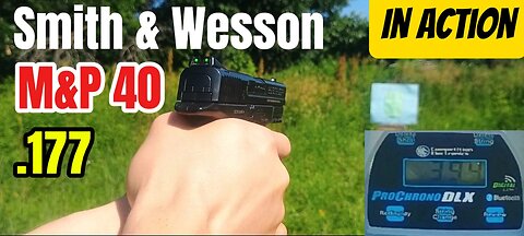𝗟𝗜𝗩𝗘 𝗙𝗜𝗥𝗘 | Umarex Smith & Wesson M&P 40 .177 CO2 Pistol — Accuracy, Chrono/FPS, & How to Load