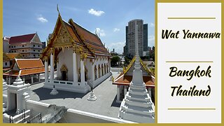 Wat Yannawa วัดยานนาวา - The Boat Temple - Unique Chinese Sailing Junk Styled Chedi - Bangkok 2025