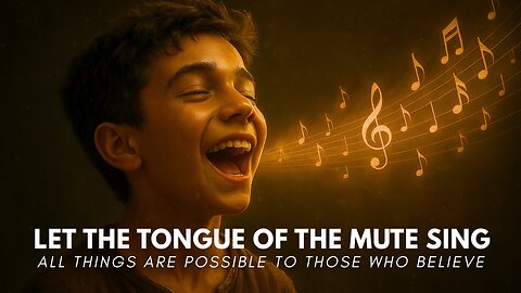 Let the Tongue of the Mute Sing | Christian Healing & Prayer Song | Isaiah 35:6